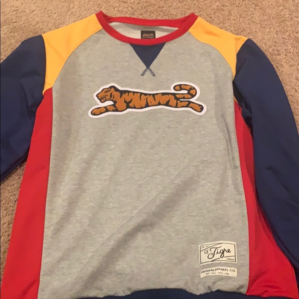 Le Tigre Multicolored Sweatshirt size XXL